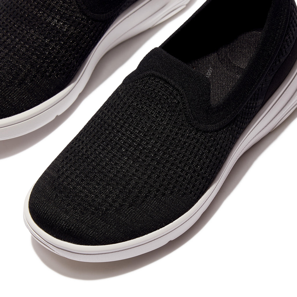 FitFlop Women's Super-Q Knit Slip On Sneaker