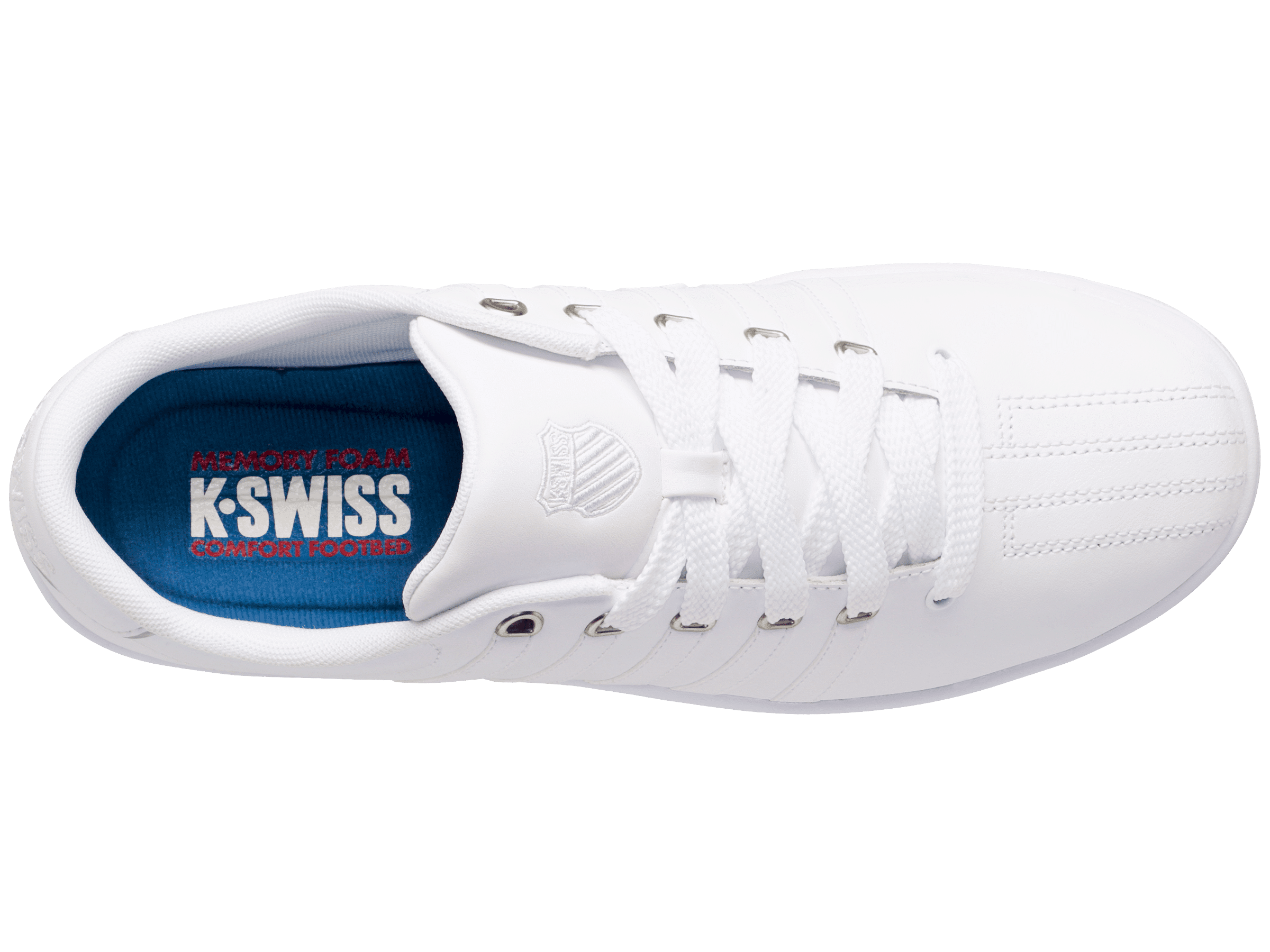 K-Swiss Court Pro II CMF Men’s Sneakers, Classic Leather Court Style with Cushioning Comfort