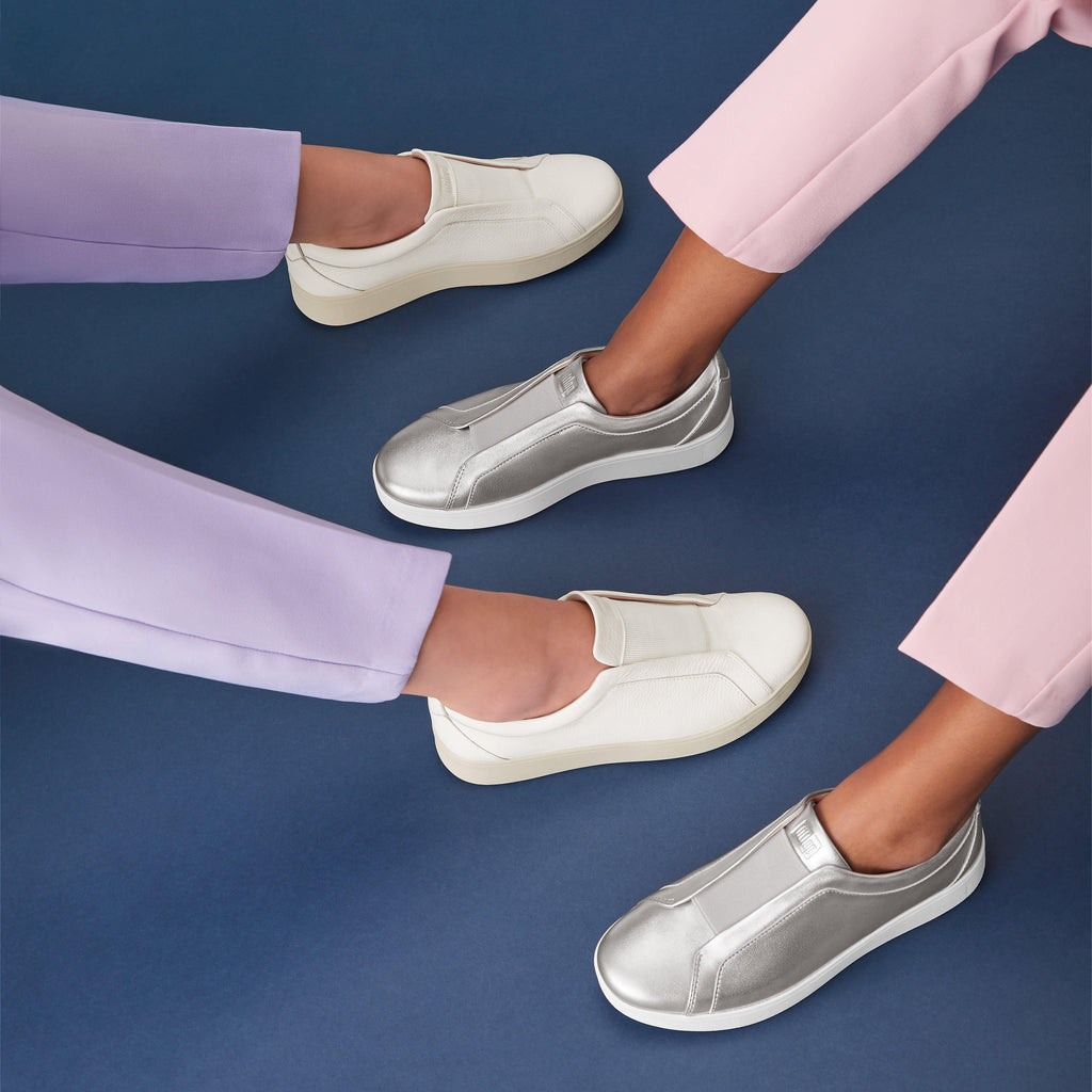 FitFlop Women's Rally Elastic Slip On Sneaker