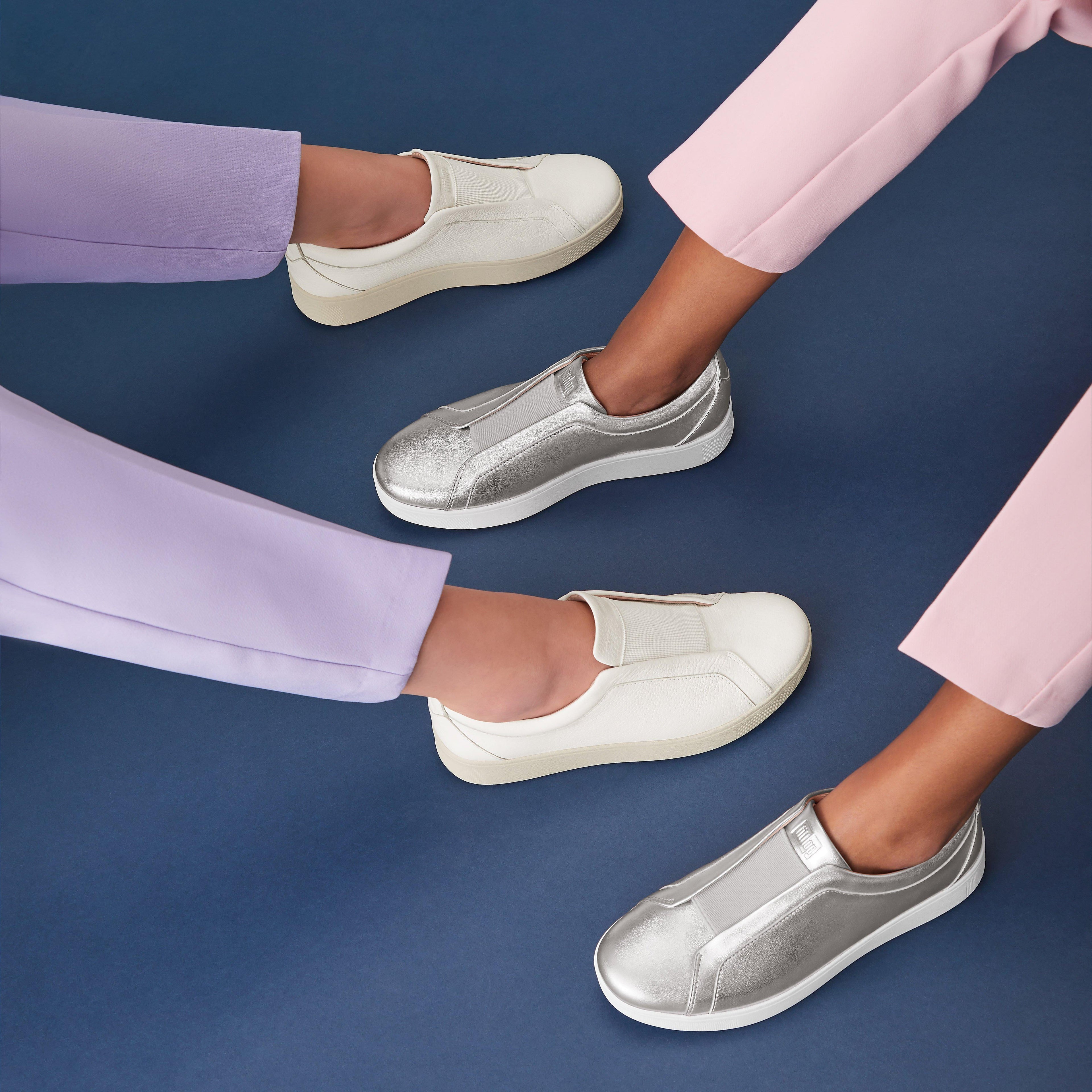 FitFlop Women's Rally Elastic Slip On Sneaker