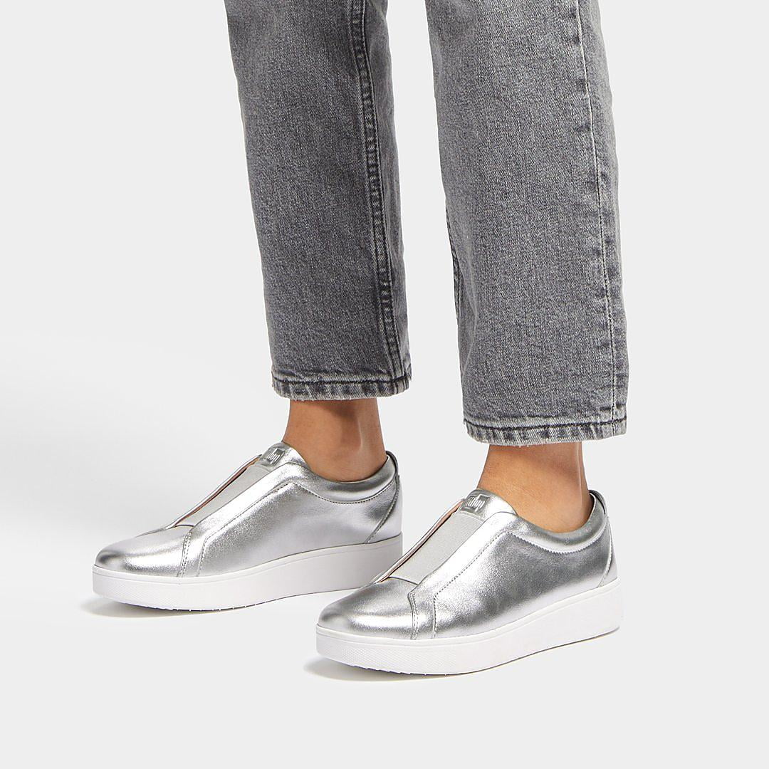 FitFlop Women's Rally Elastic Slip On Sneaker