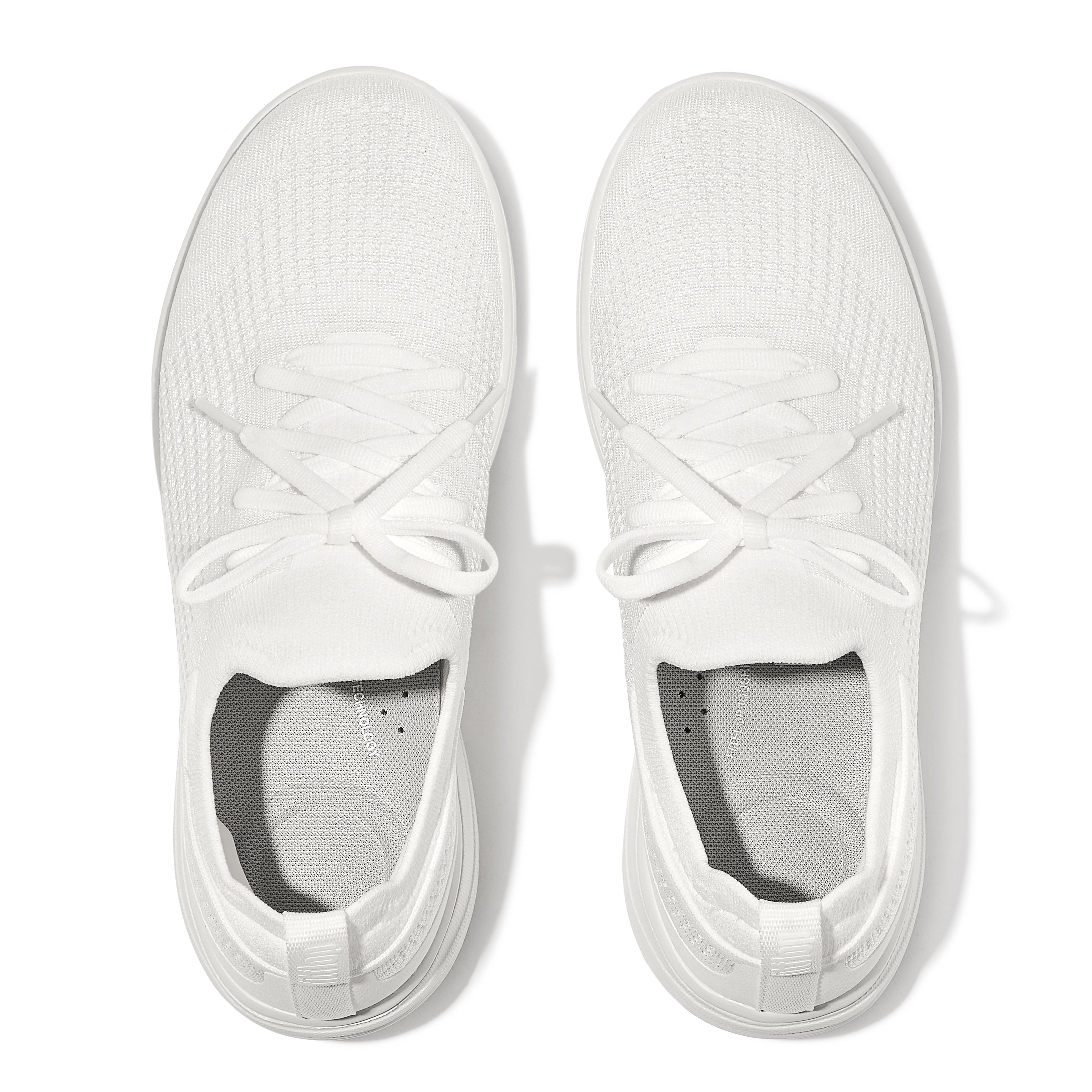 Fitflop Women's Super-Q Bow Knit Slip-On Laced Sneaker