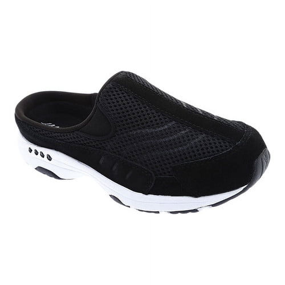 Easy Spirit Women's TravelTime Slip On Walking Sneaker Mule, Wide Width Available