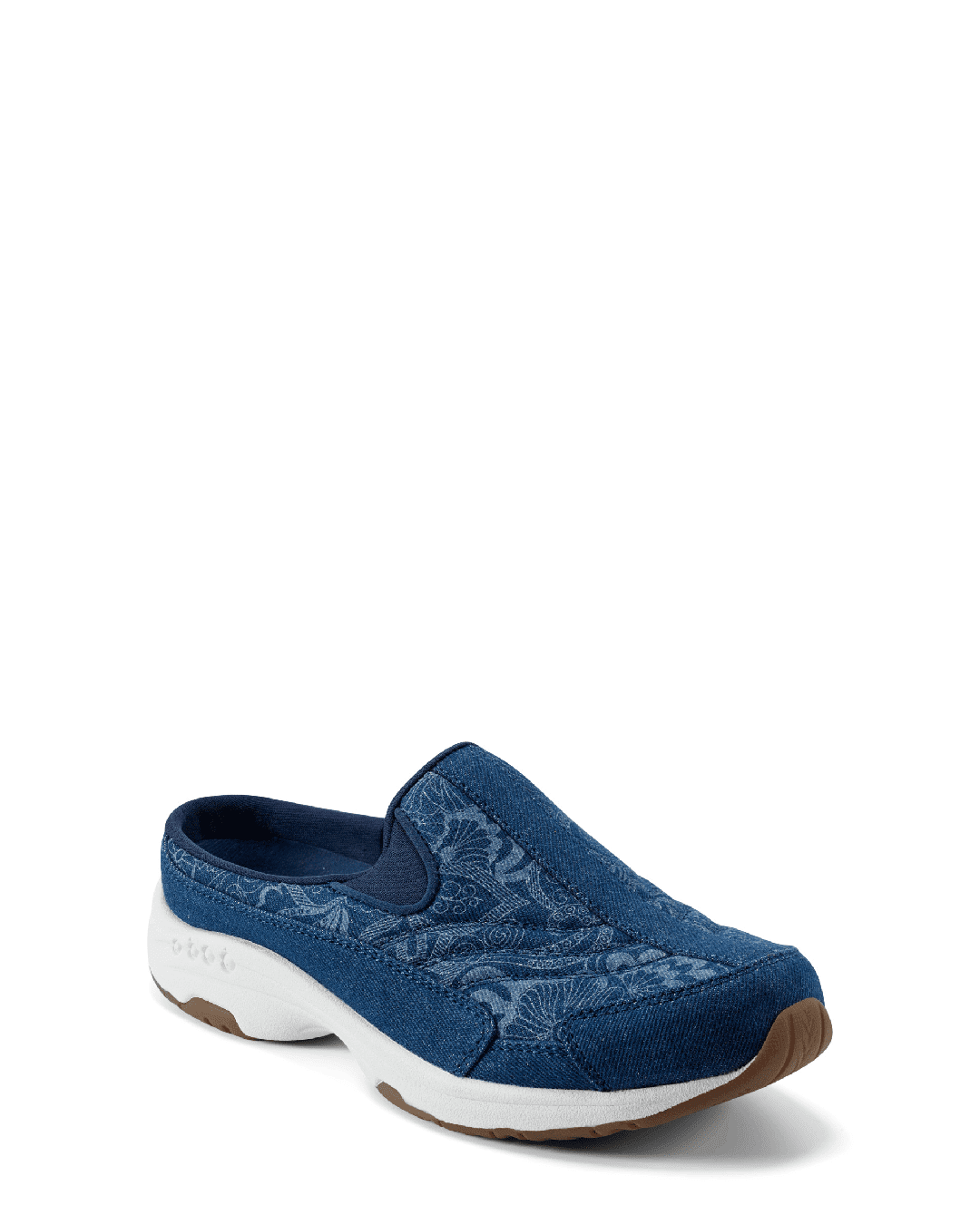 Easy Spirit Women's TravelTime Slip On Walking Sneaker Mule, Wide Width Available