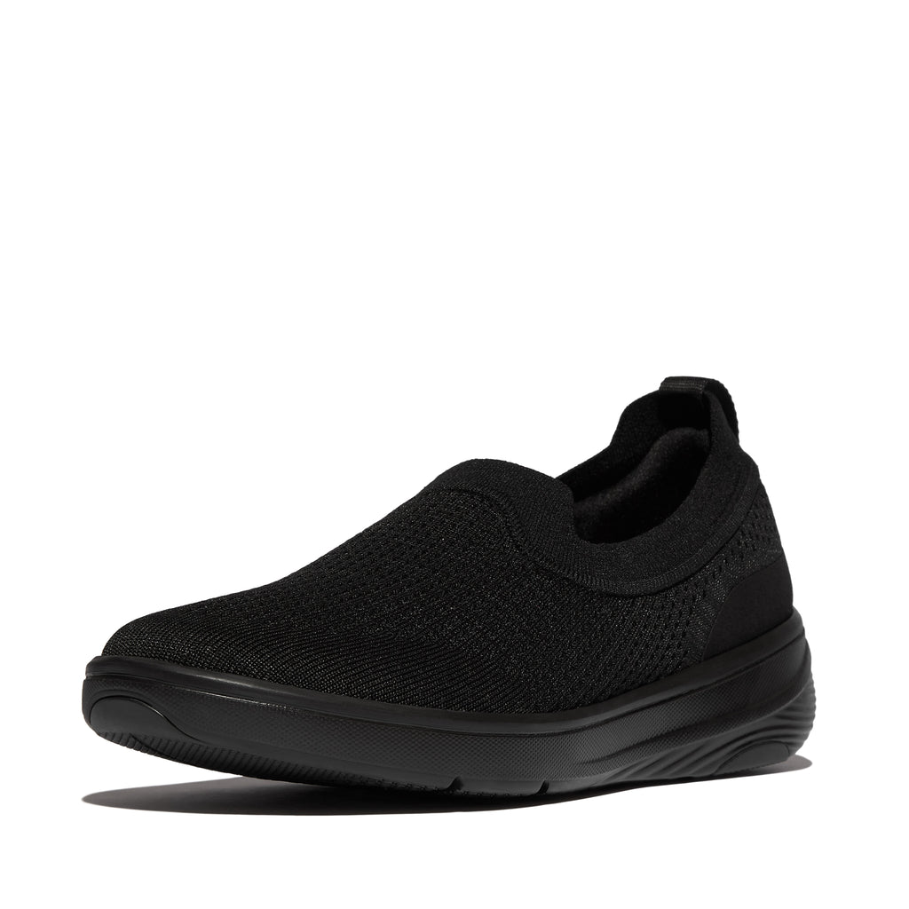 FitFlop Women's Super-Q Knit Slip On Sneaker