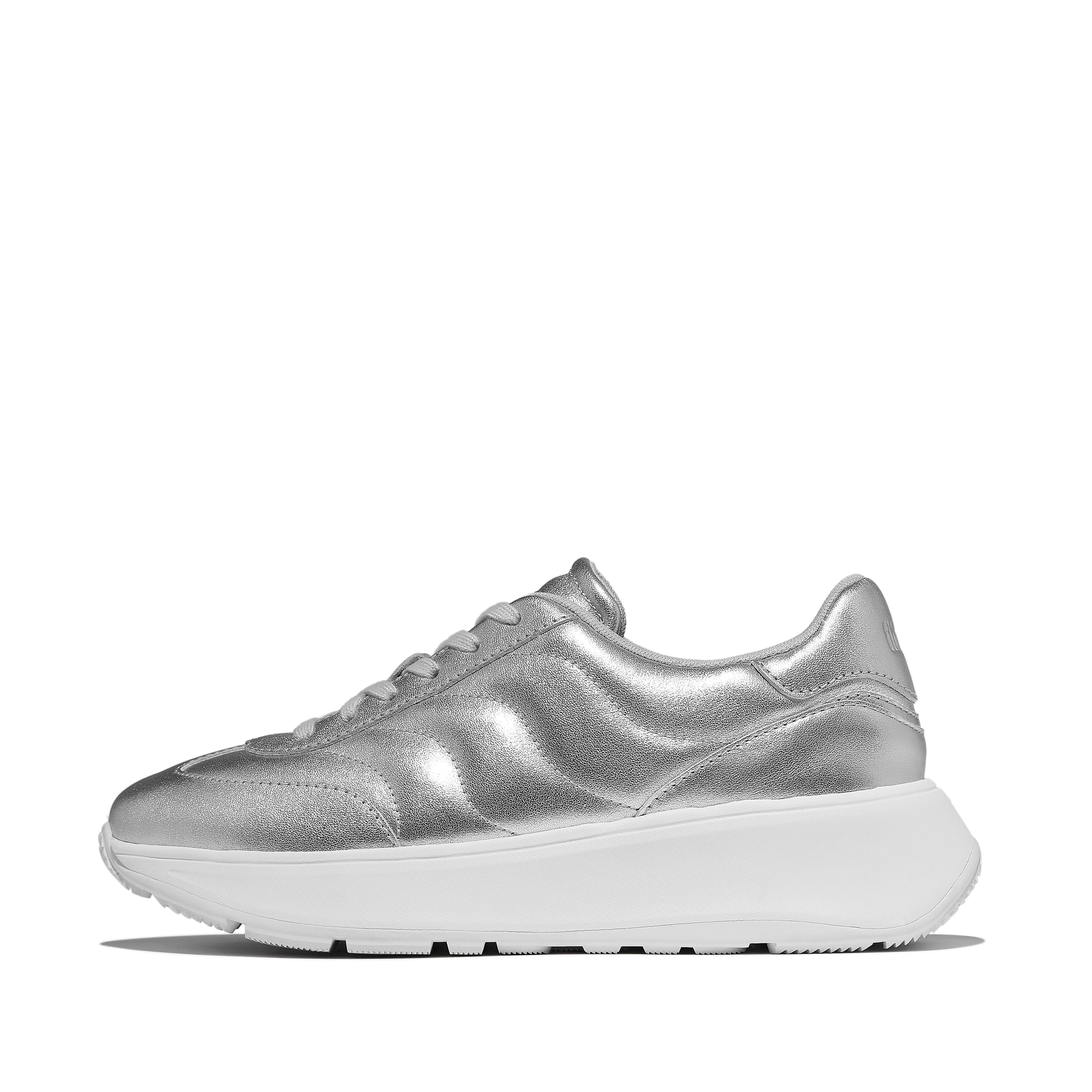 Fitflop Women's F-Mode T-Toe Wave Trainer Lace-up Sneakers