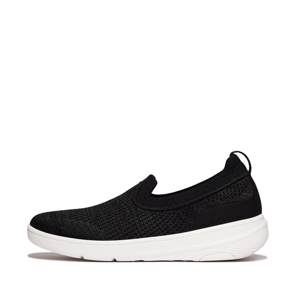 FitFlop Women's Super-Q Knit Slip On Sneaker